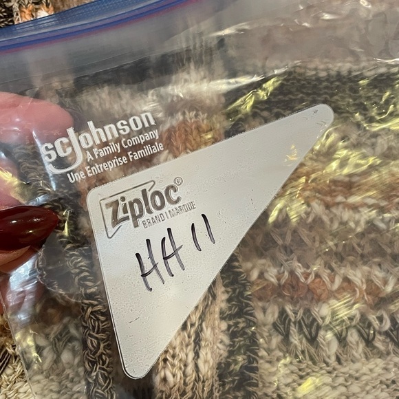 Maurices open front cardigan marled with textured stripes mixed yarns fabrics - Picture 10 of 10